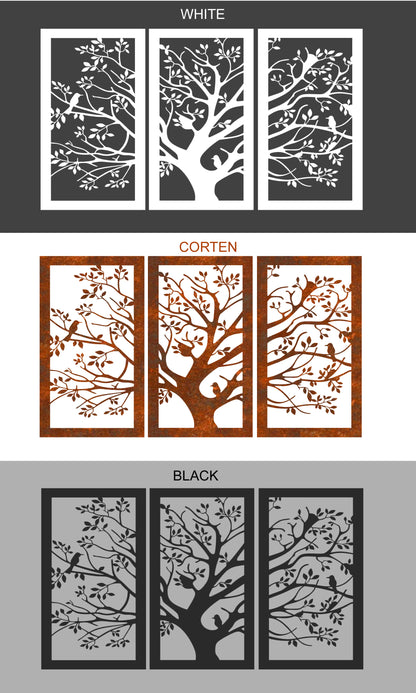 Tree- 3 Panel Set