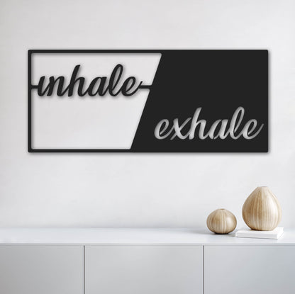 Inhale - Exhale Wall Art