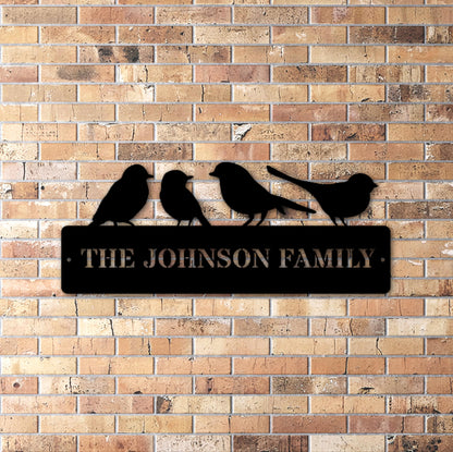 Personalised Family Sign