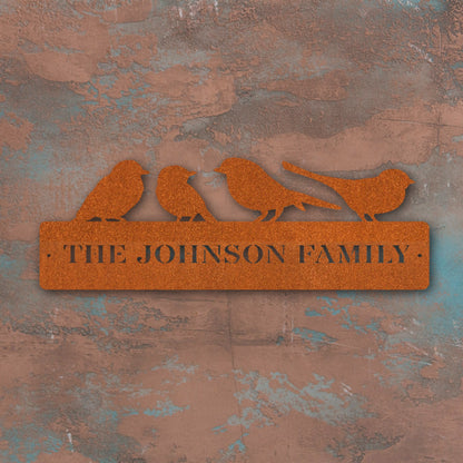 Personalised Family Sign