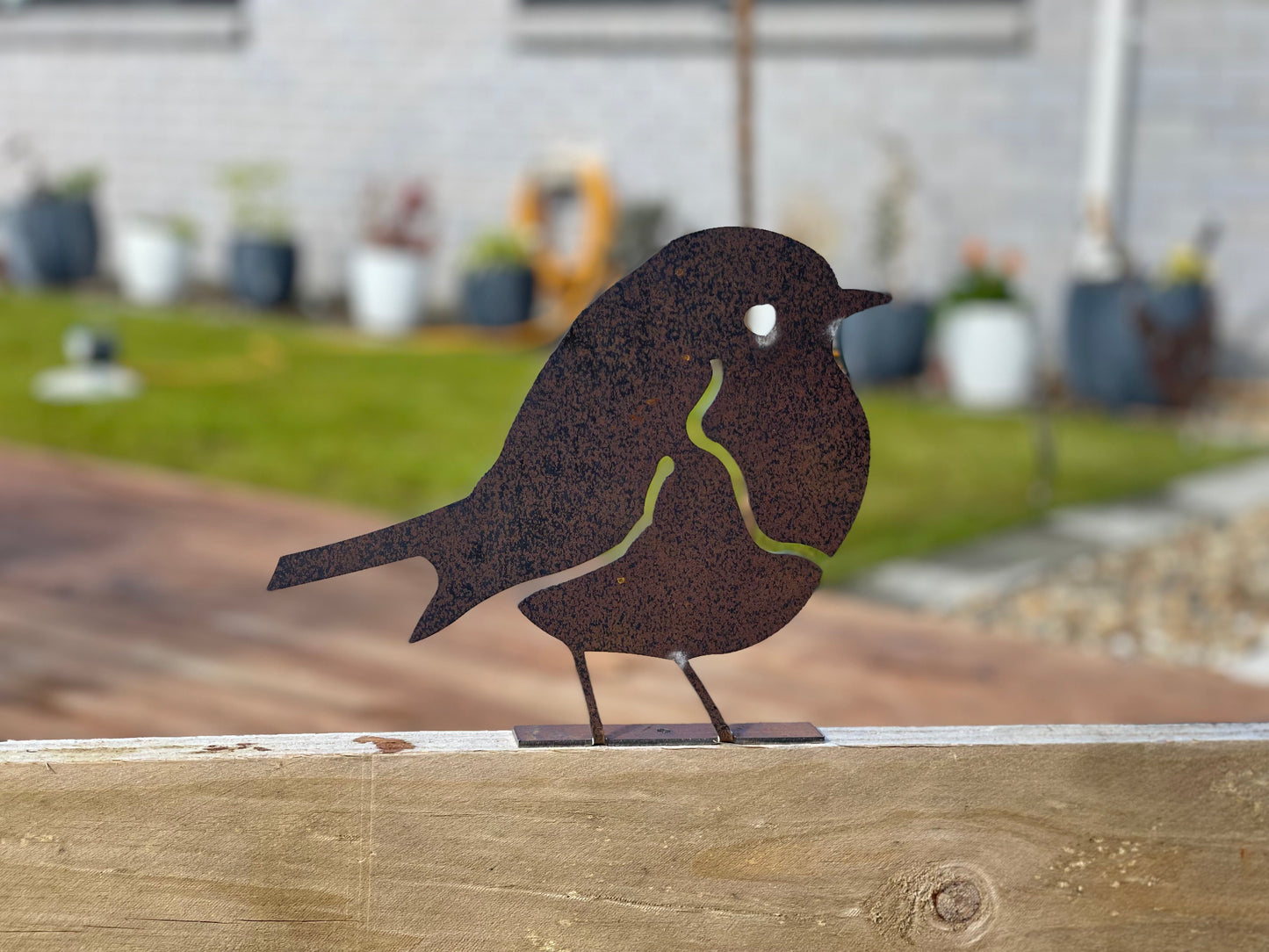 Rustic Standing Robin