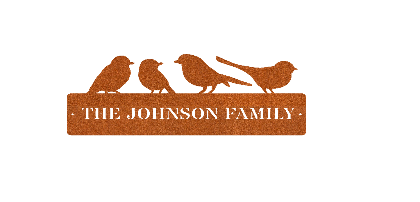 Personalised Family Sign